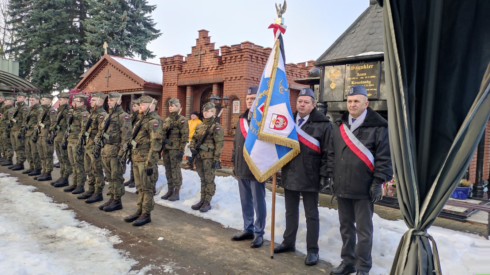 Pożegnanie Edwarda Rybarczyka – zasłużonego działacza PZD